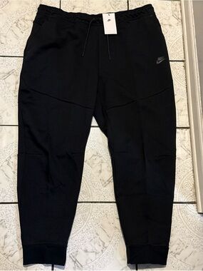 New Nike Sportswear Tech Fleece Jogger Pants Black Men’s Size 4XL CU4495-010